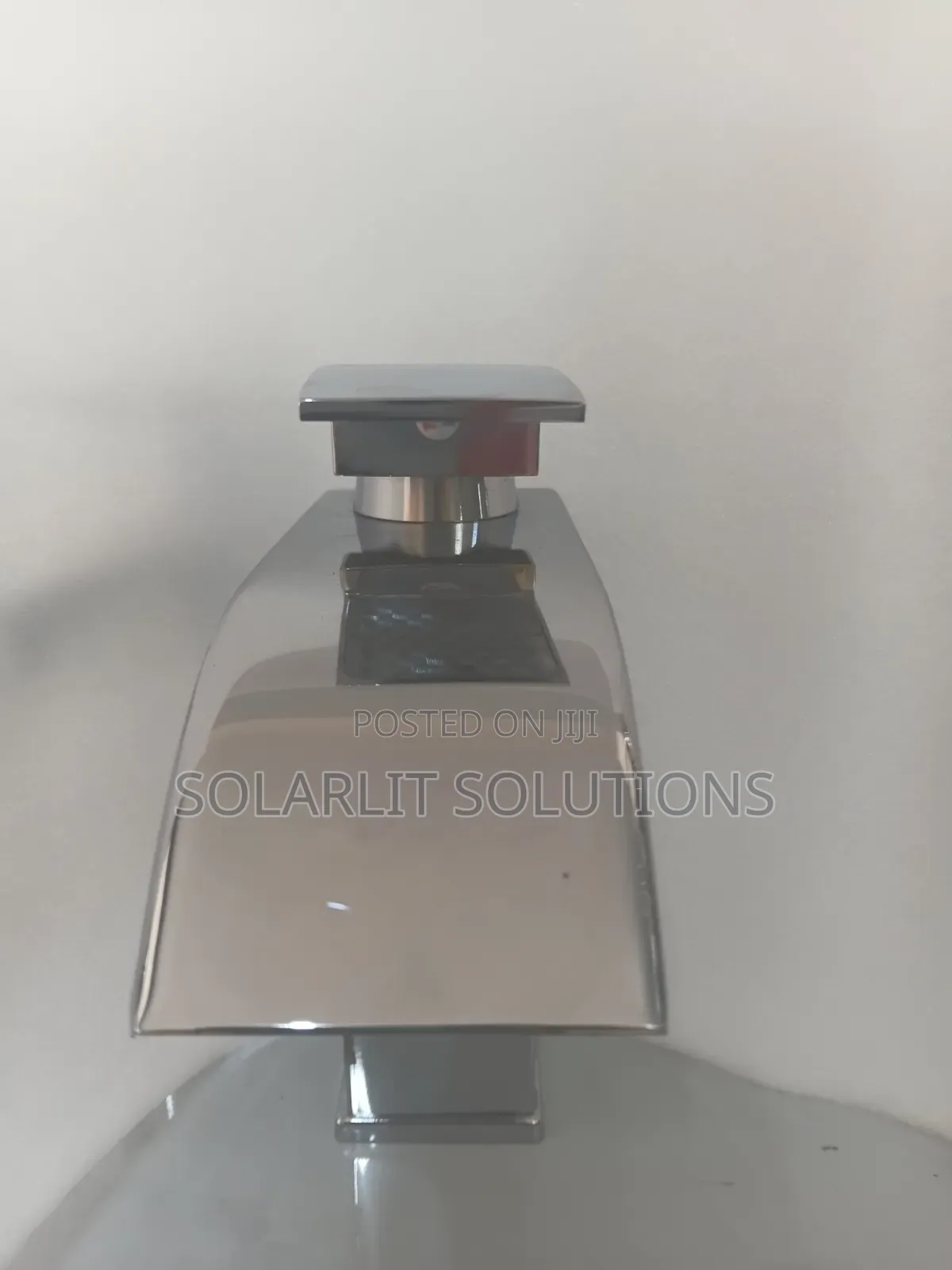 Modern Chrome Waterfall Basin Mixer Tap