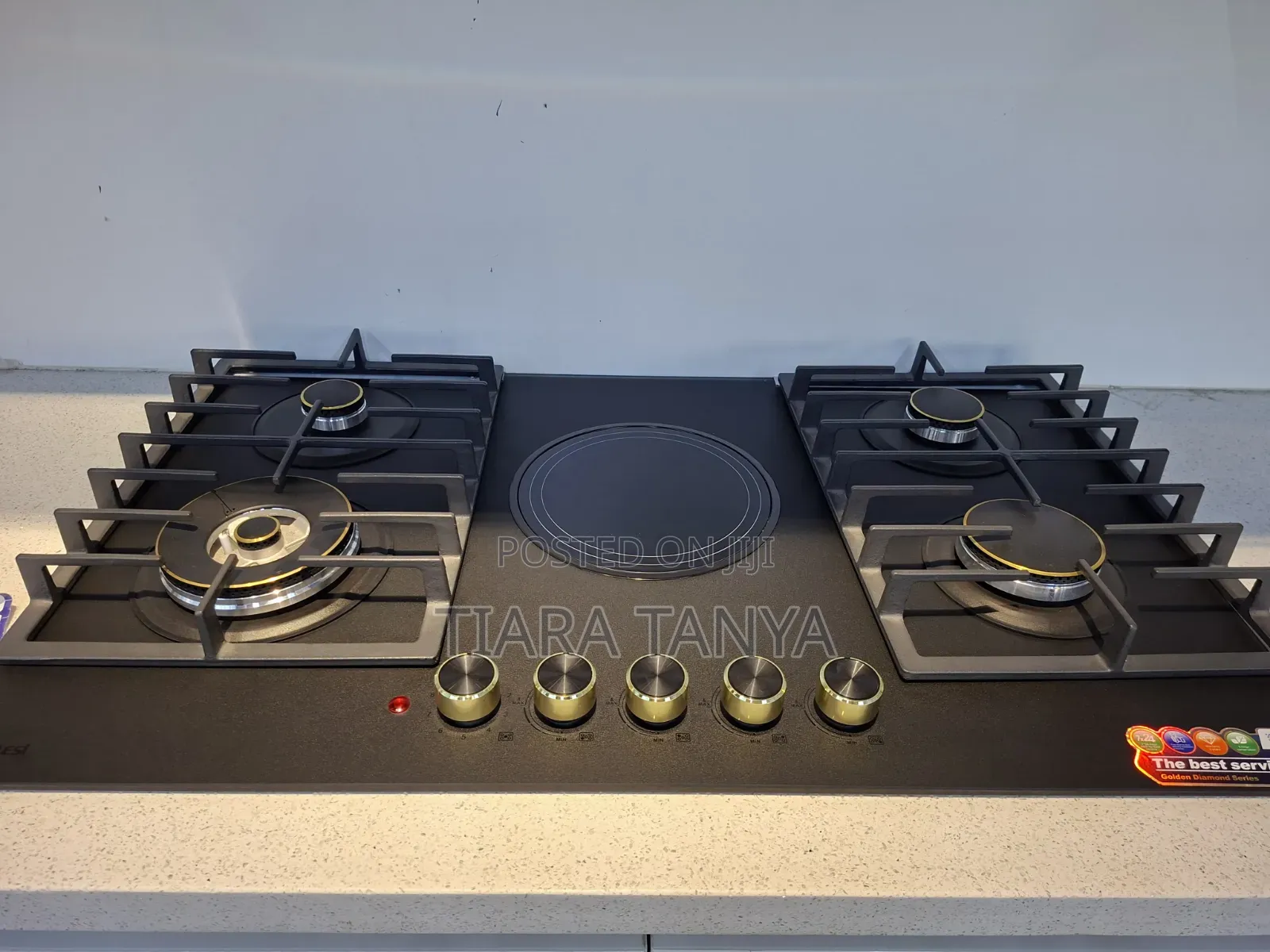 Bolesi BLS Ml D8501g 4 Gas + 1 Electric Hob