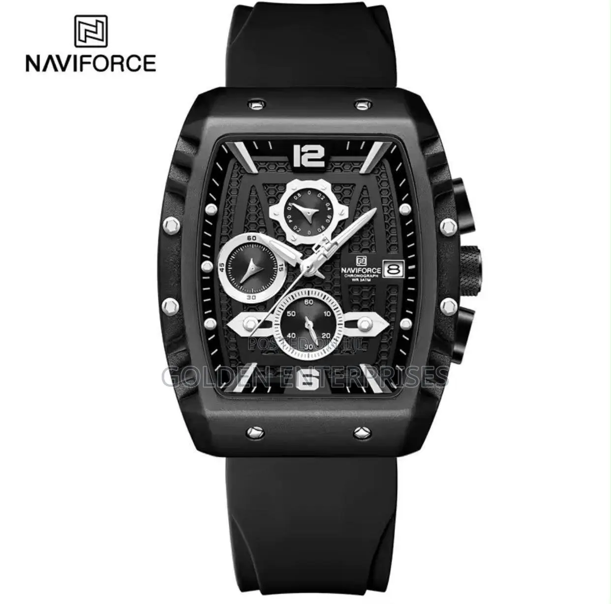 NAVIFORCE Designer Sport Watch – Large Dial Quartz Watch for Men