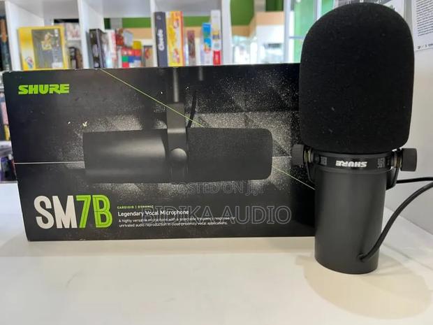 Shure Sm7b Dynamic Cardioid Studio Vocal Microphone - main view