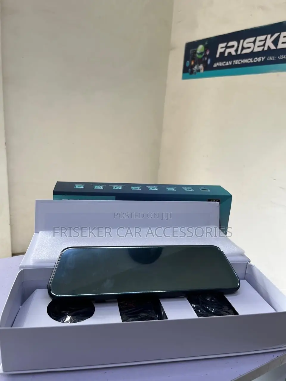 FRISEKER 10" Hd Wifi Dual Dash Cam