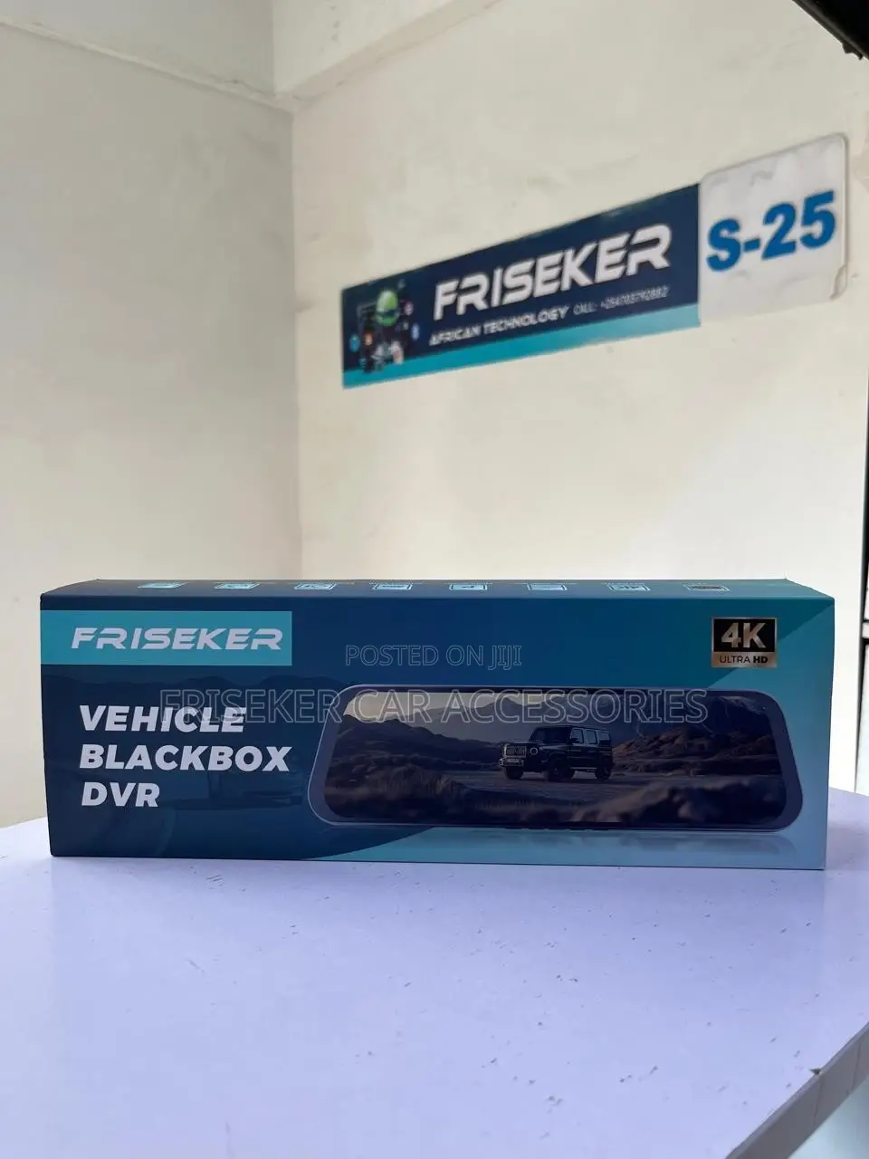 FRISEKER 10" Hd Wifi Dual Dash Cam