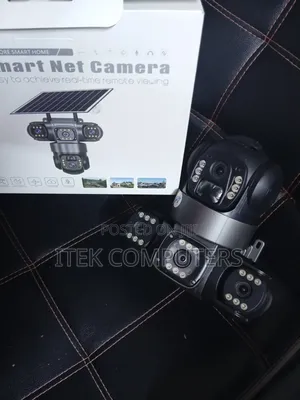 4G SIM Card Solar Outdoor Camera With Triple Lens Wide Area Coverage