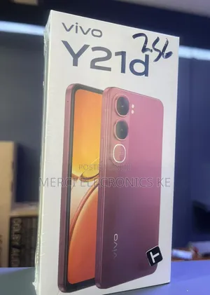 New Vivo Y21 128 GB Red