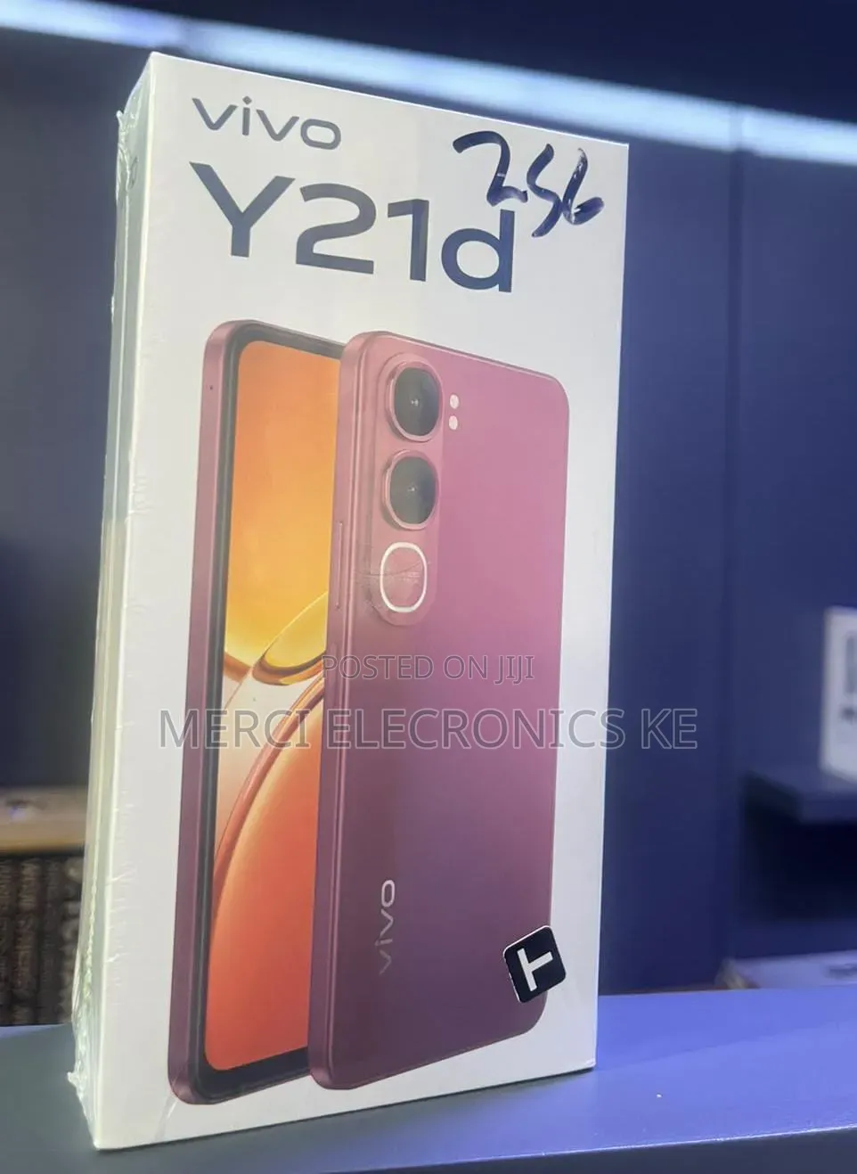 New Vivo Y21 128 GB Red