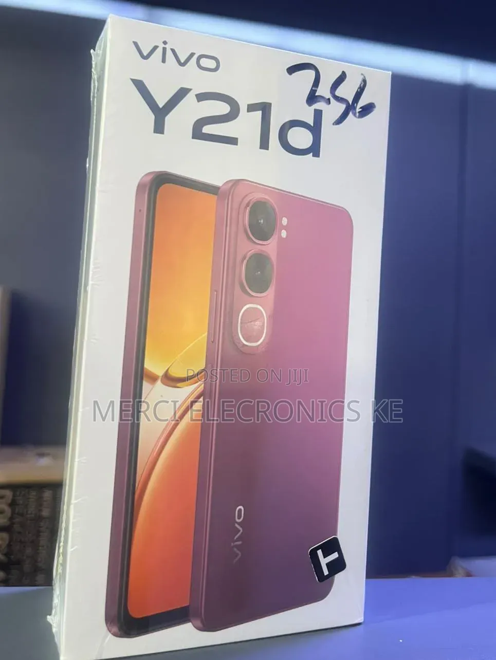 New Vivo Y21 128 GB Red