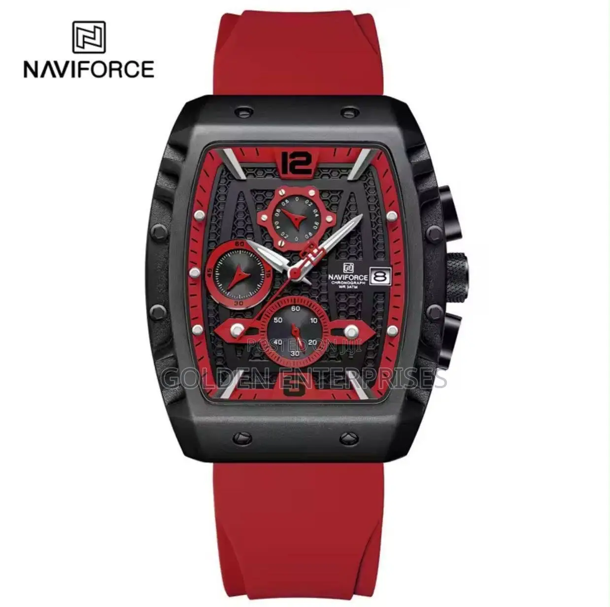 NAVIFORCE Fashion Quartz Watch for Men – Waterproof Sports Timepiece