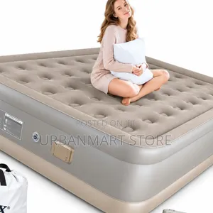 Queen Size Self Inflating Air Mattress 5x6, With 2 Pillows