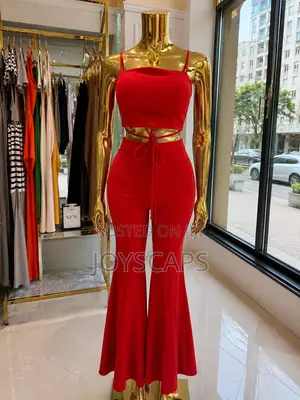 Amora Women Two Piece Pants Top Set