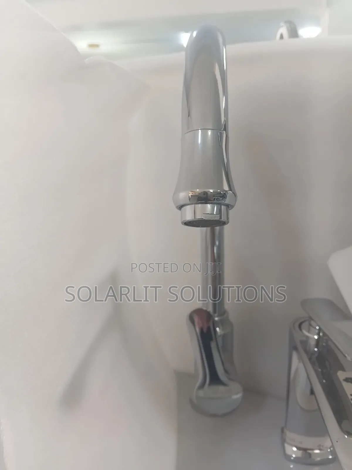 Modern Chrome High-Arc Single-Handle Kitchen Faucet