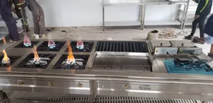Stainless Steel Combined Cooking Unit