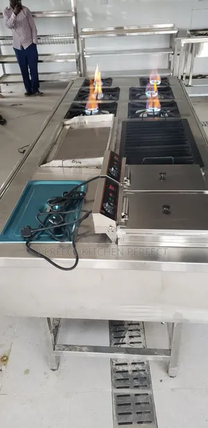 Stainless Steel Combined Cooking Unit