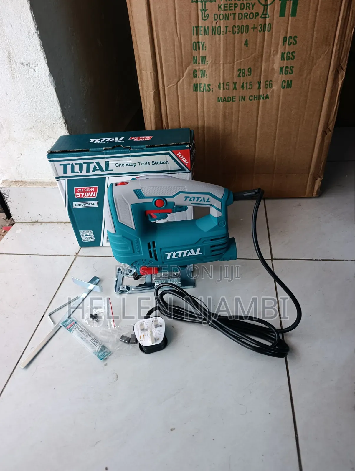 Total Electric Wood Jigsaw 570W