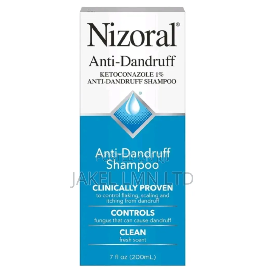 Nizoral Anti-Dandruff Shampoo With Ketoconazole 1%,