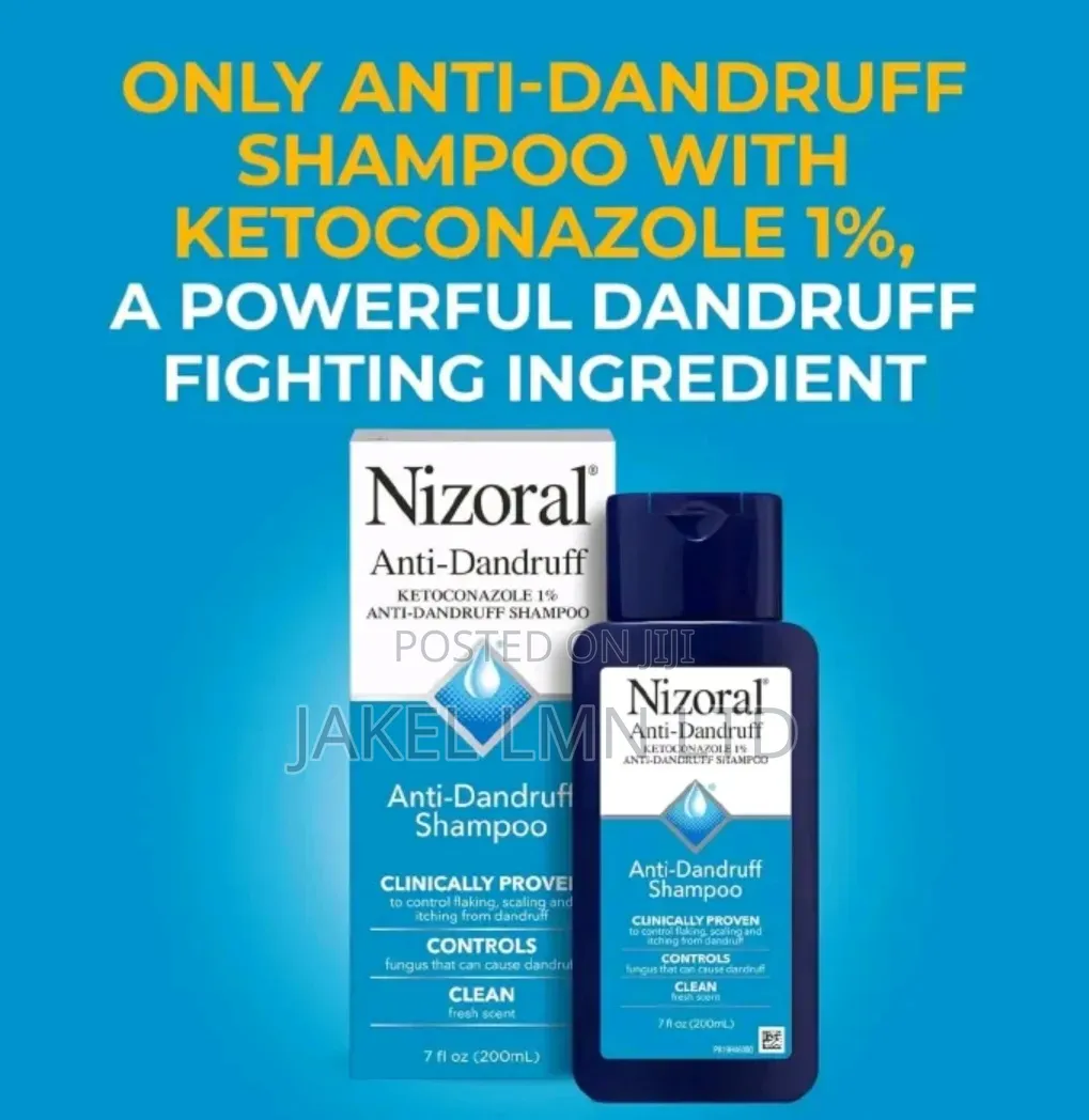 Nizoral Anti-Dandruff Shampoo With Ketoconazole 1%,