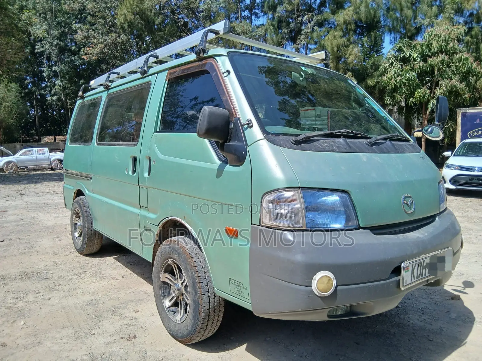 Mazda Bongo 2013 Green