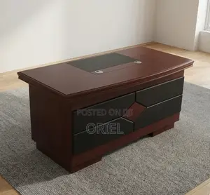 Office Chair : 1200MM Mahogany Staff Desk
