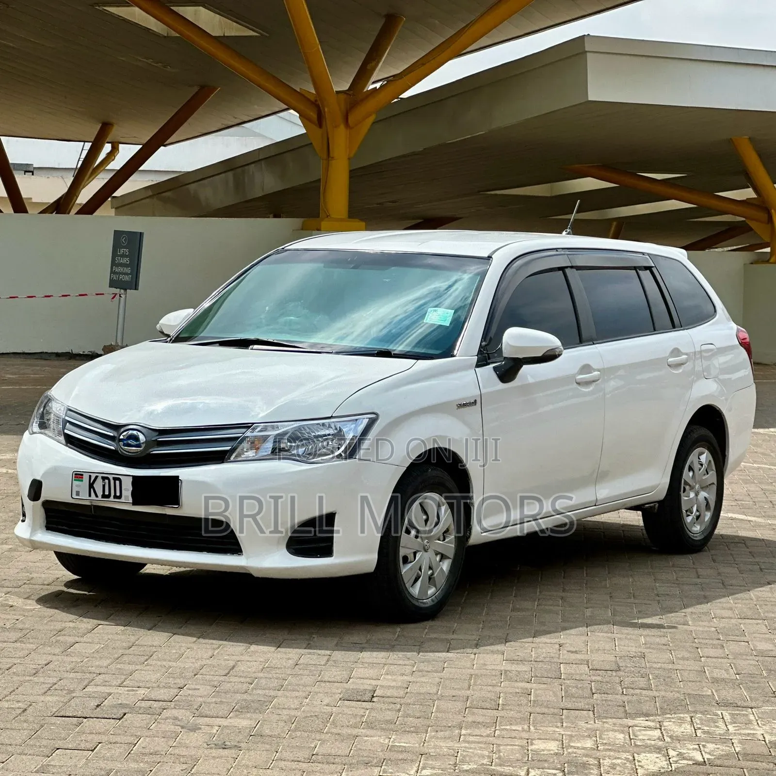 Toyota Corolla Fielder 2014 White