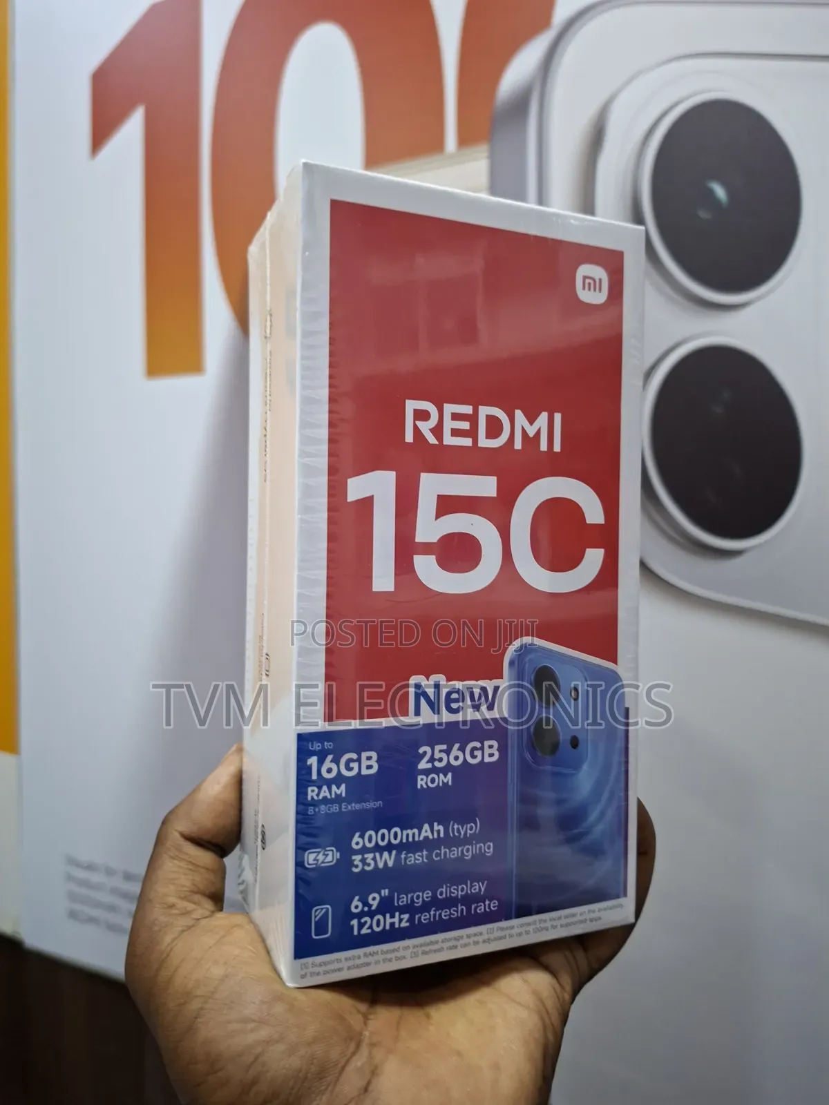 New Xiaomi Redmi 15C 4G 256 GB Black