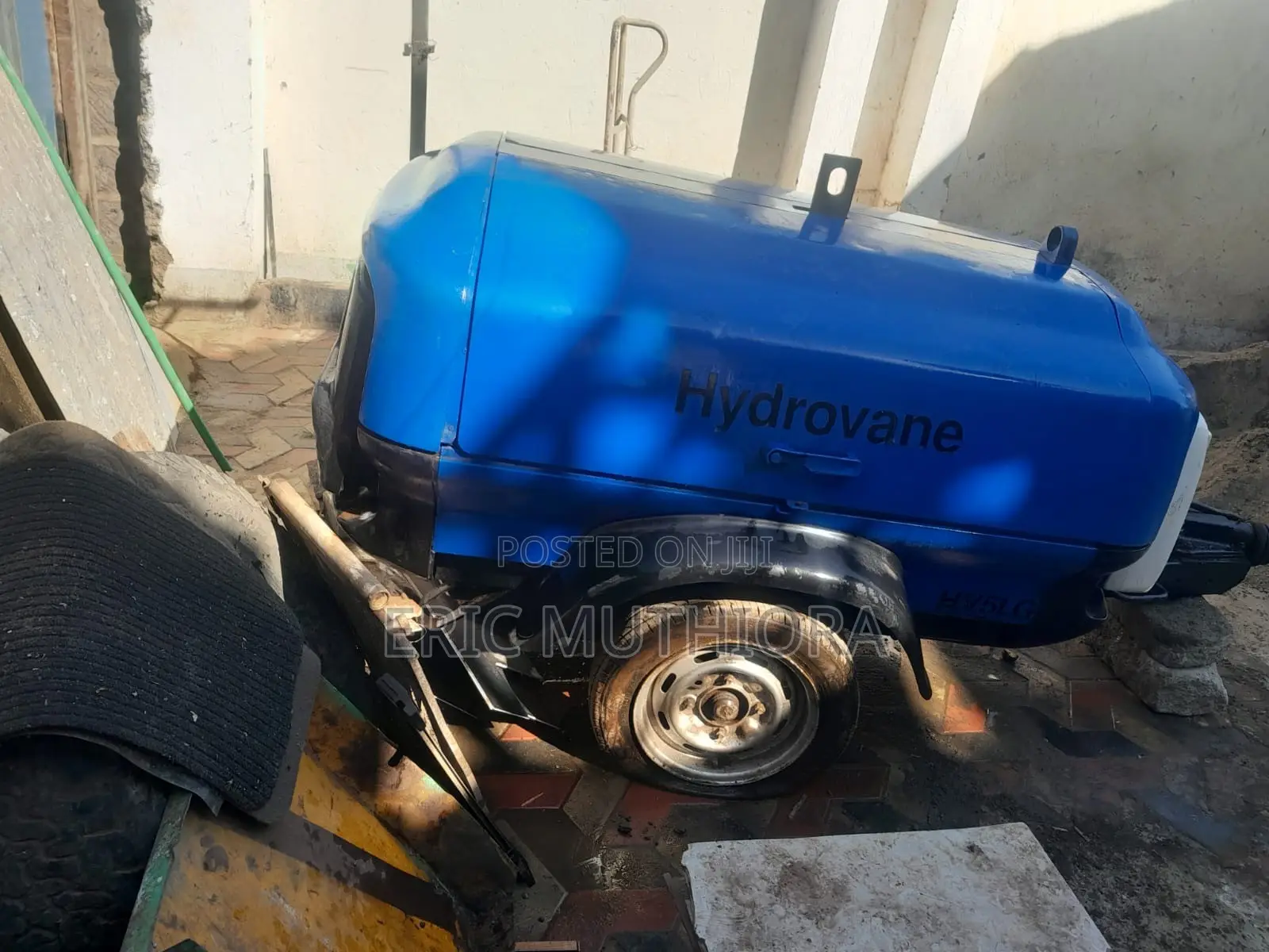 Hydrovane Diesel Air Compressor With Integrated Generator