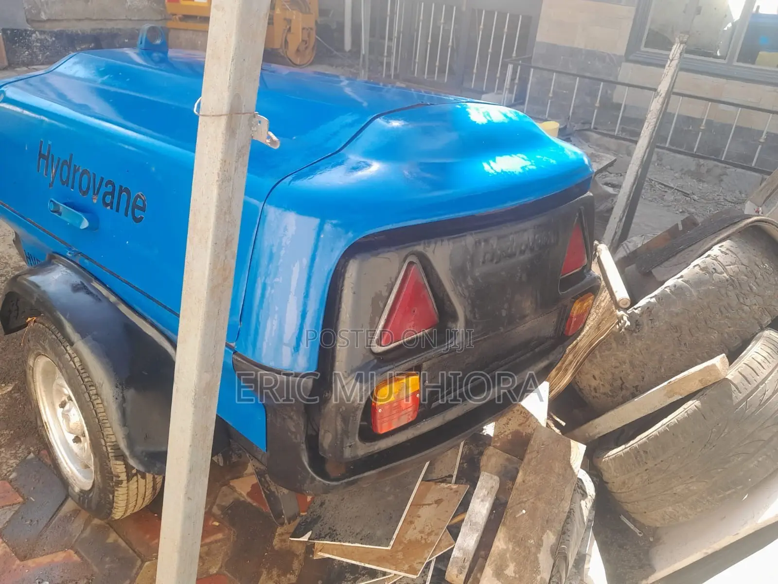 Hydrovane Diesel Air Compressor With Integrated Generator