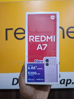 New Xiaomi Redmi A7 64 GB Black