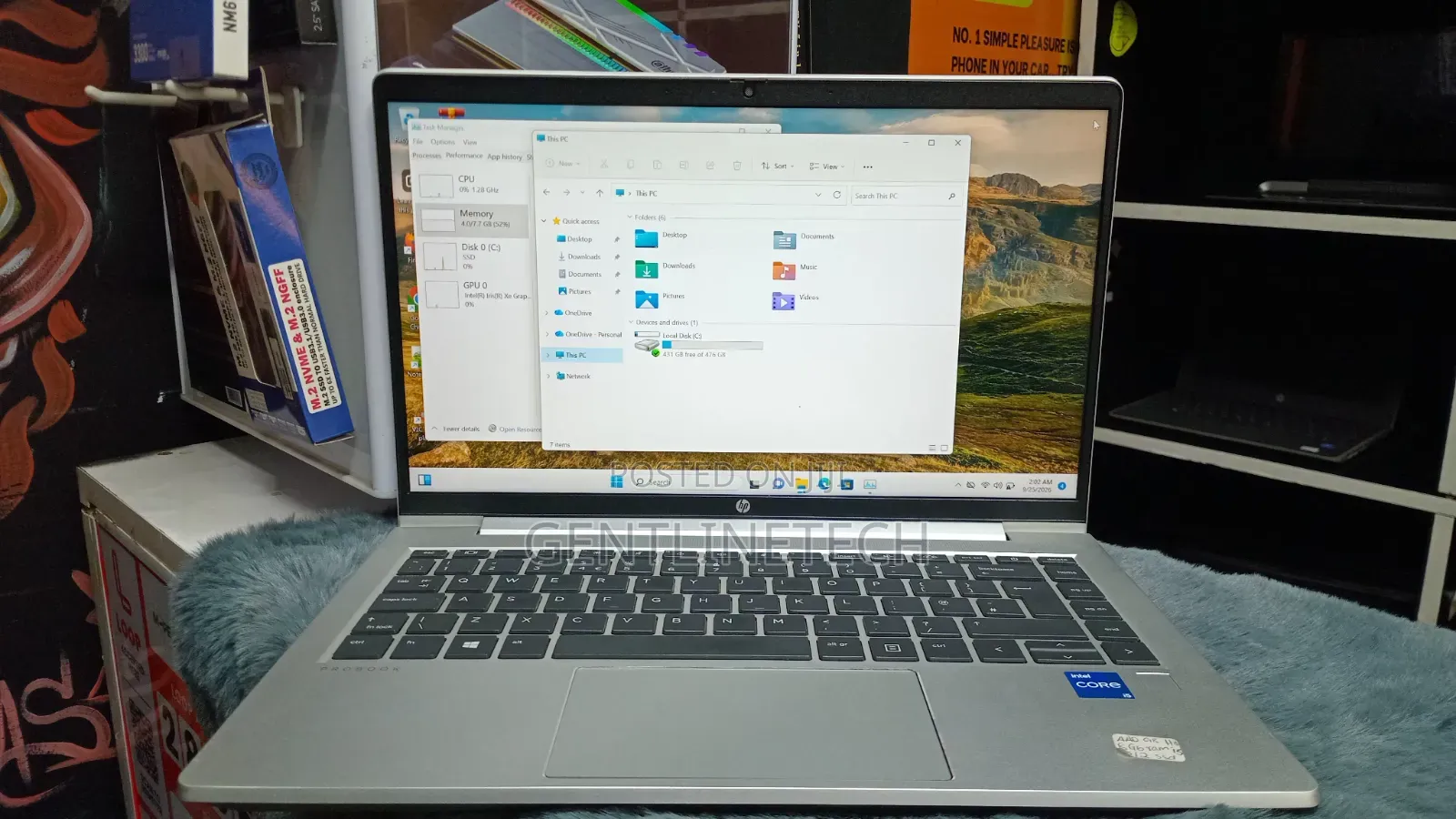 Laptop HP ProBook 445 G7 8GB AMD Ryzen 5 HDD+SSD 128GB