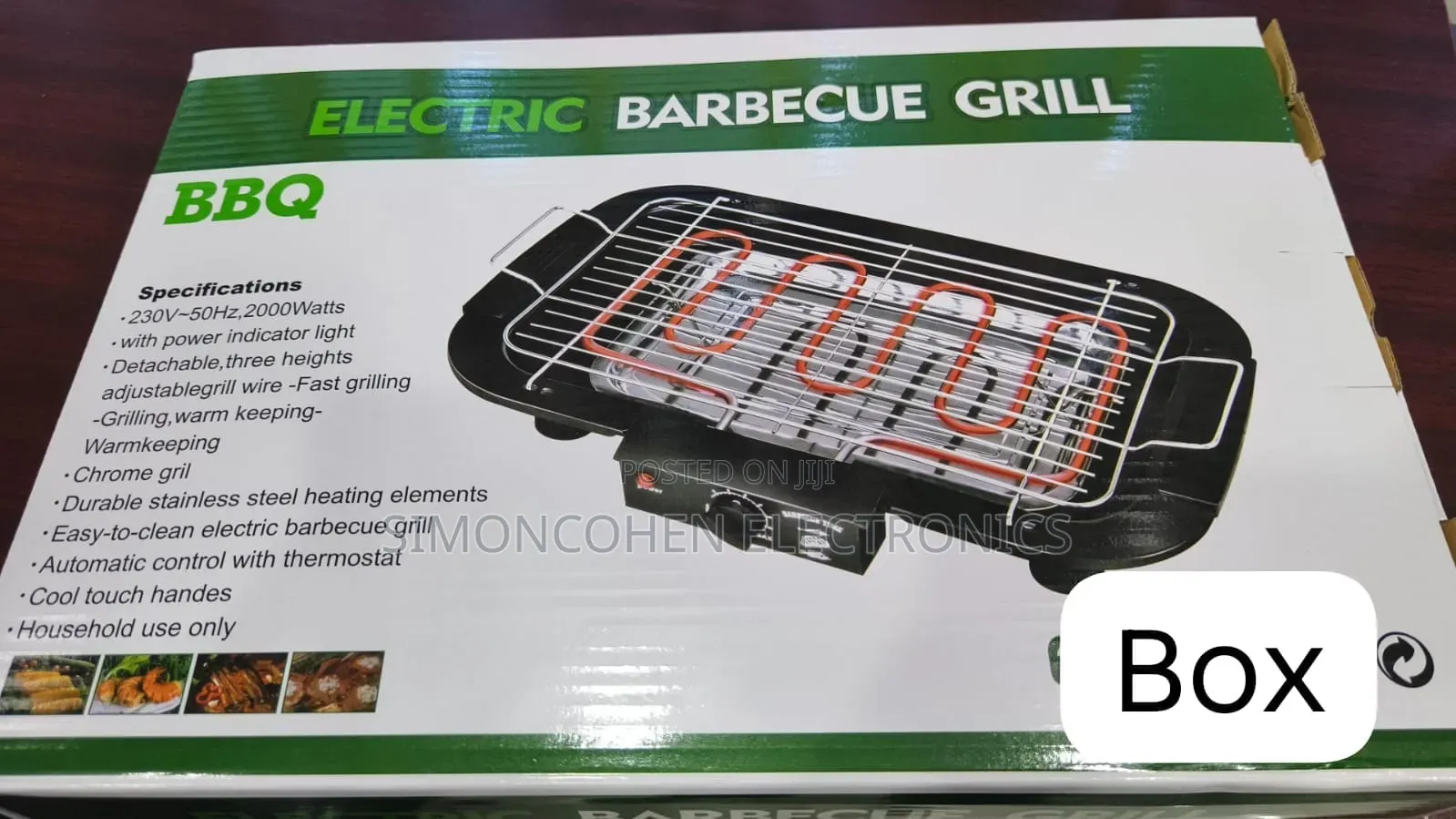 2000W Electric BBQ Grill