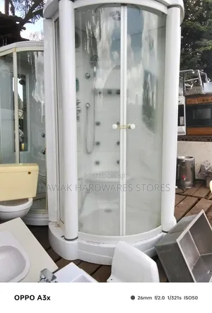 Ex-Uk Luxury Shower Standing Steam Jacuzzi