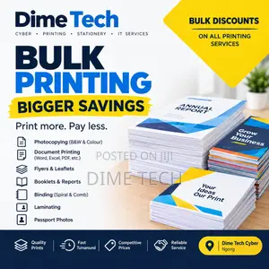 Bulk Printing and Photocopy
