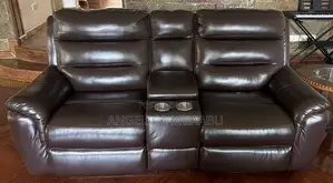 7 Seater Recliner Leather Sofa