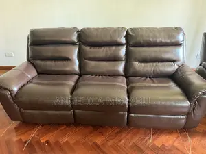 7 Seater Recliner Leather Sofa