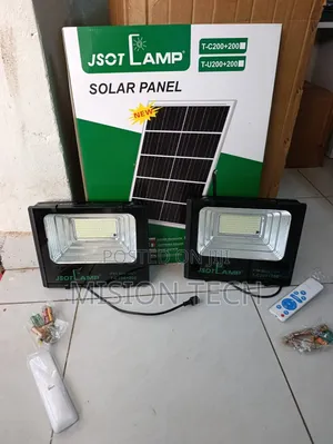 Jsot TC-200+200W Solar Floodlight