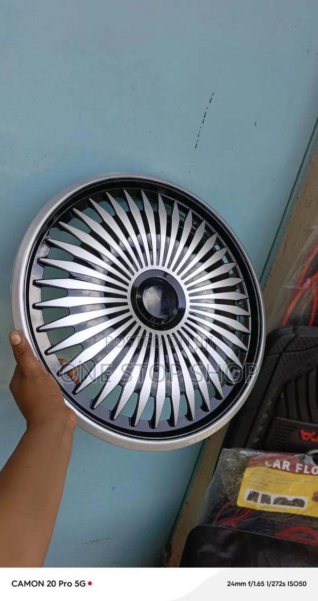 Durable ABS Plastic Polypropylene 16_inch Wheel Caps 4pcs Set - main view
