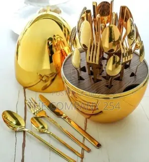 Executive Egg Shaped Cutlery Set