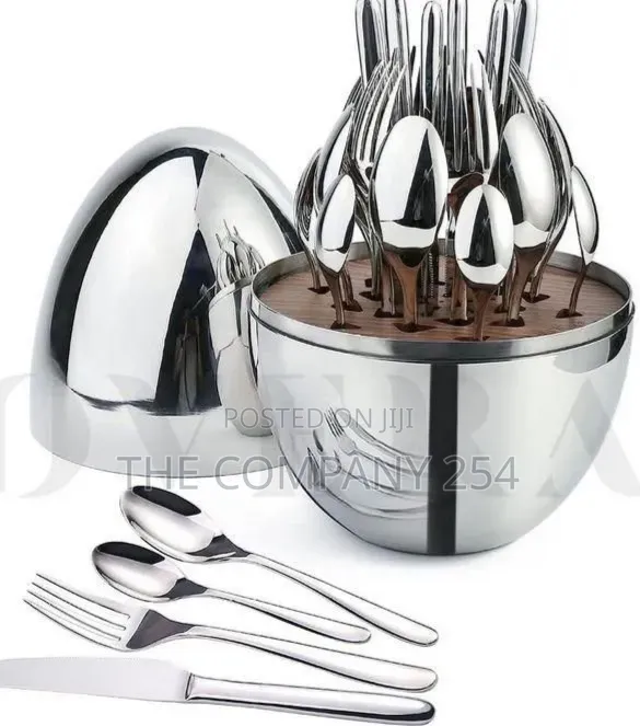 Executive Egg Shaped Cutlery Set
