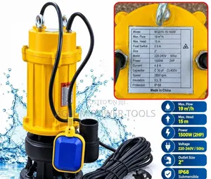 Submersible Pump 2hp 1500W
