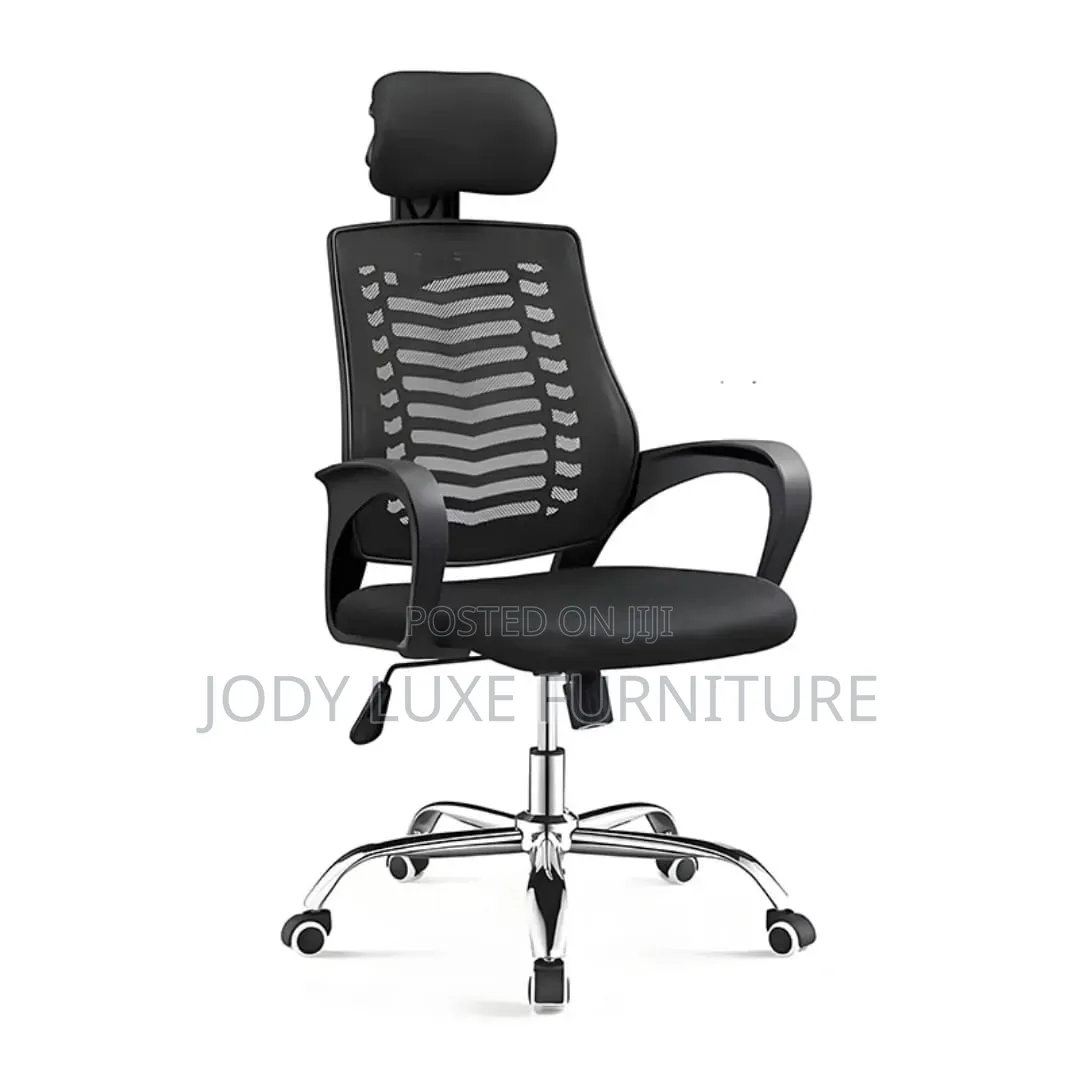 Secretarial Mesh Office Chair Whith Headrest on Offer