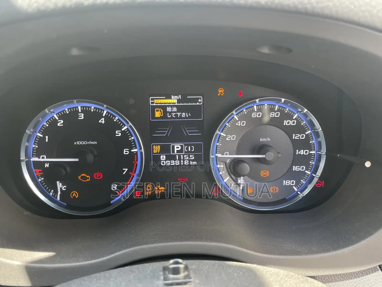 Subaru Levorg 1.6 GT EyeSight 2019 Black