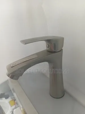 Frencia Premium Single-Handle Brushed Nickel Bathroom Basin Faucet
