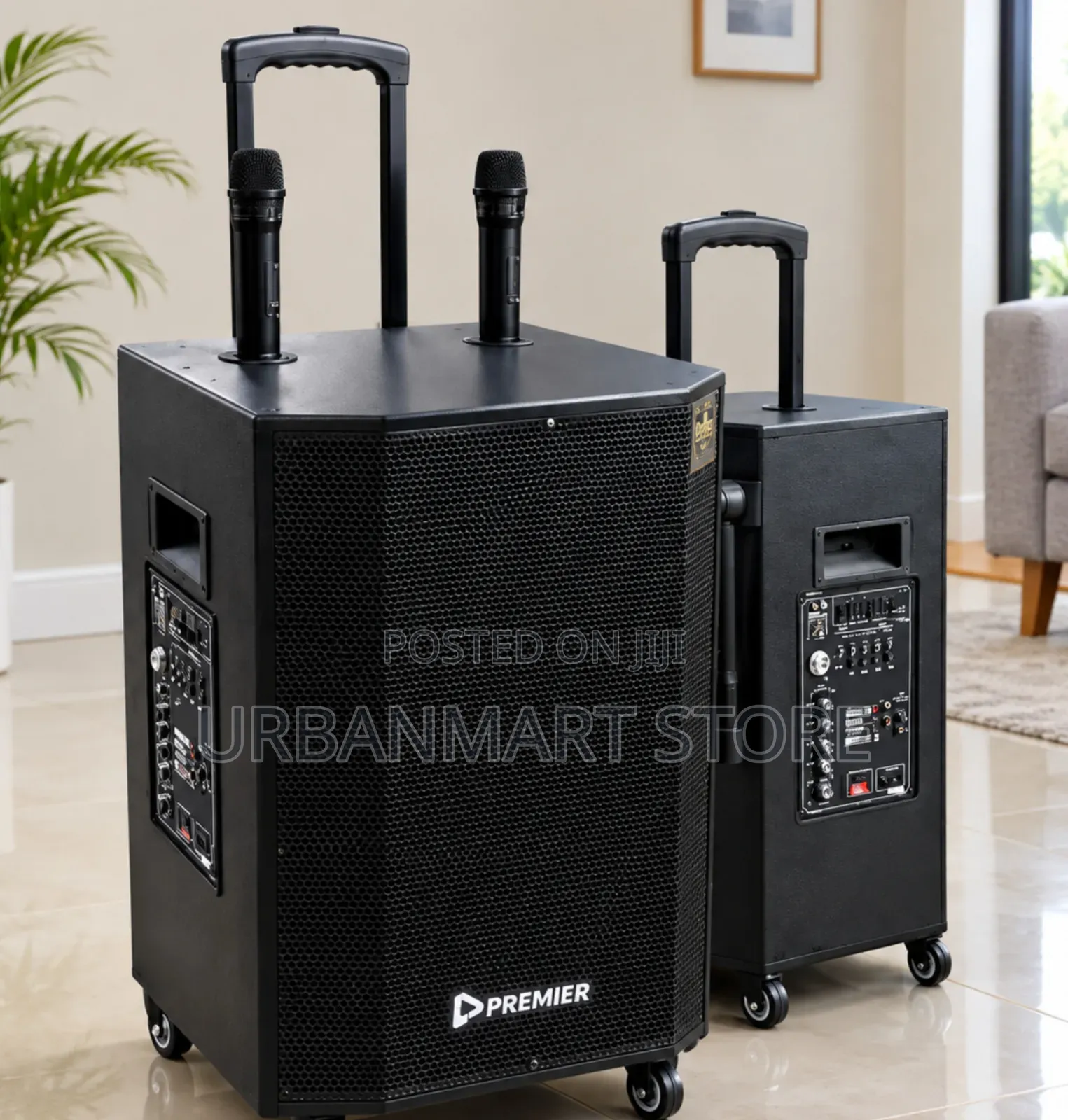 Premier A1503 300W Bluetooth Trolley Speaker, 15 Inch