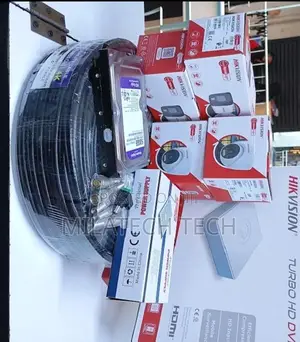4 Channel CCTV Camera Complete Kit