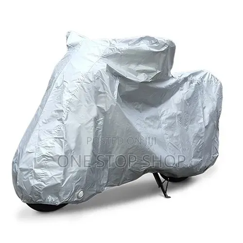 Lightweigh High Densit Polyester Silver SUV Reflective Coat Bike Cover