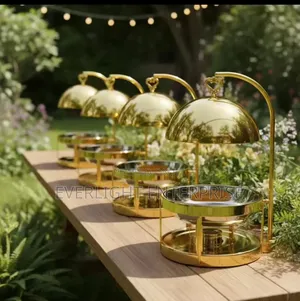 Golden Fancy Elegant Chaffing Dishes