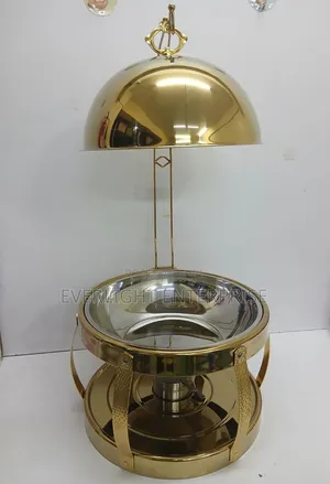 Golden Fancy Elegant Chaffing Dishes