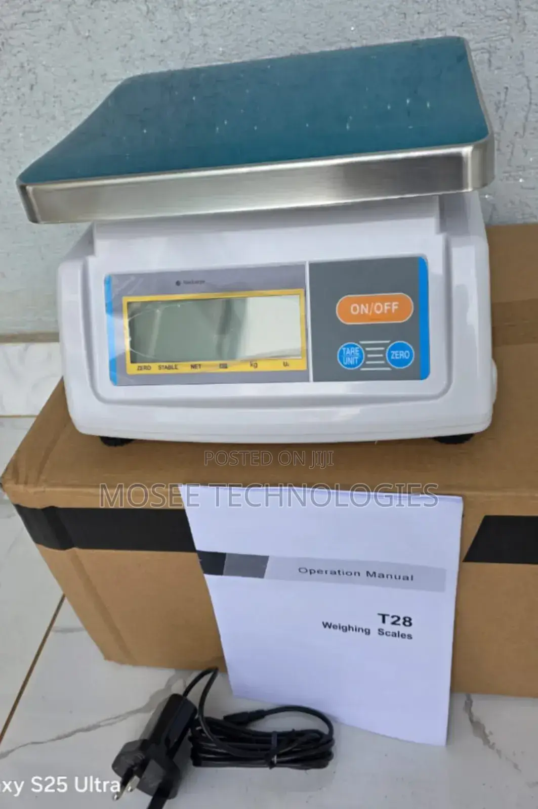 T-28 Heavy-Duty Digital Weighing Scale