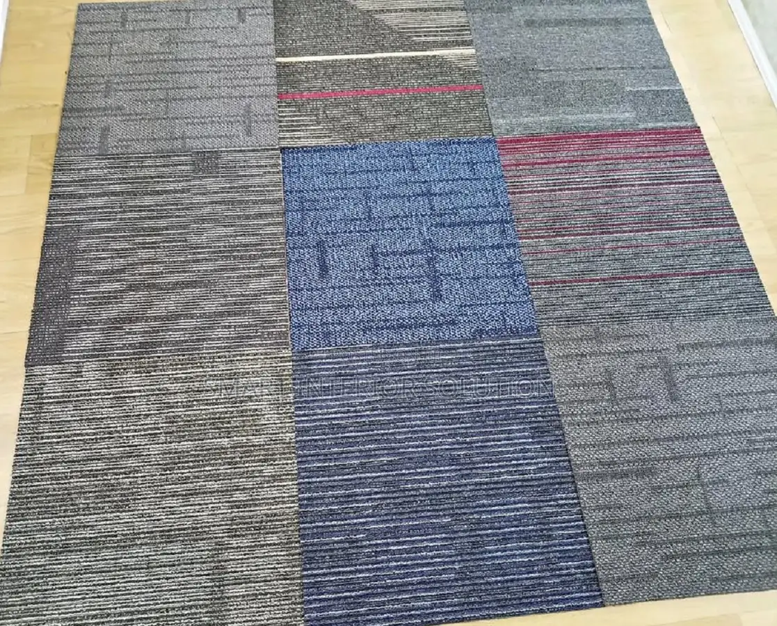 Heavy-Duty Floor Carpet Tiles