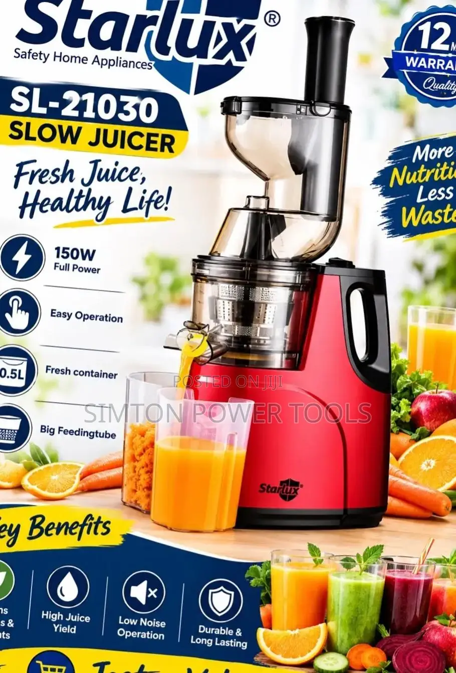 Starlux SL-21030 Slow Juicer,
