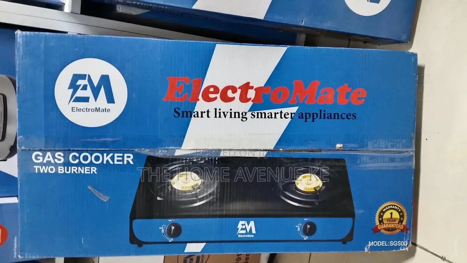 Electromate Stainless Burner 2 Burner Cooker