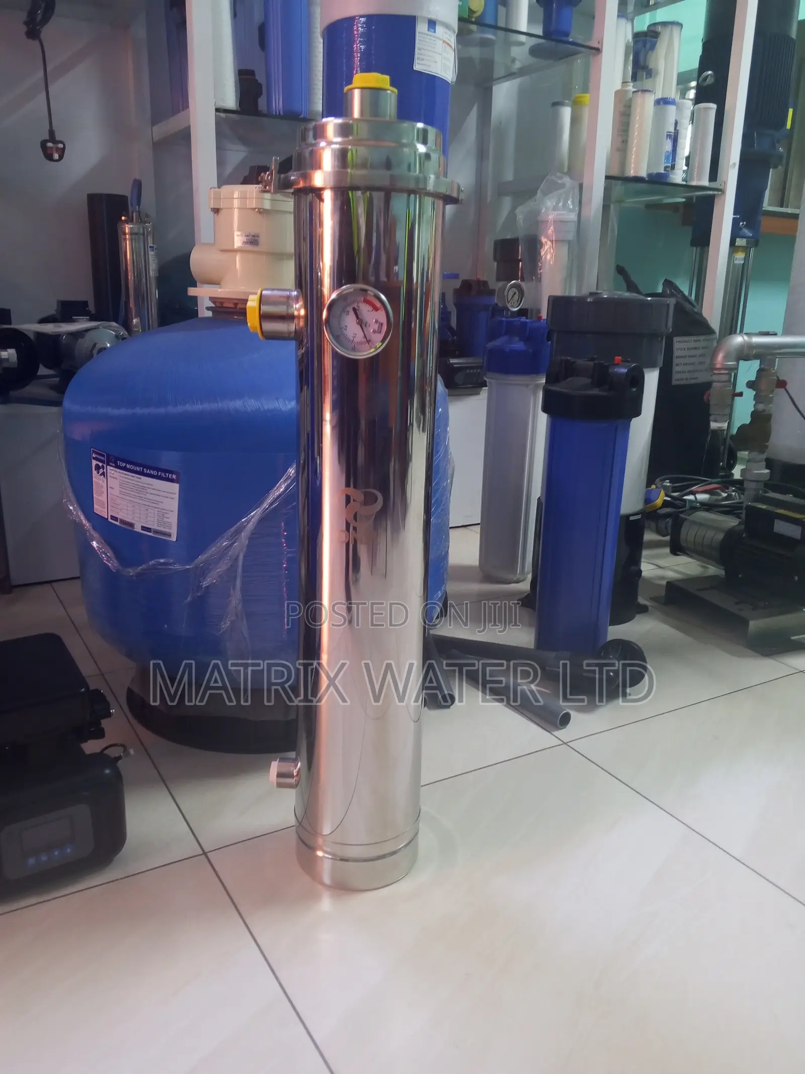 Stainless Steel UV Water Sterilizer